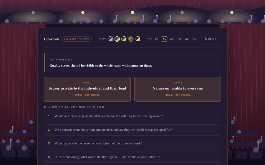 Screenshot of Other Side